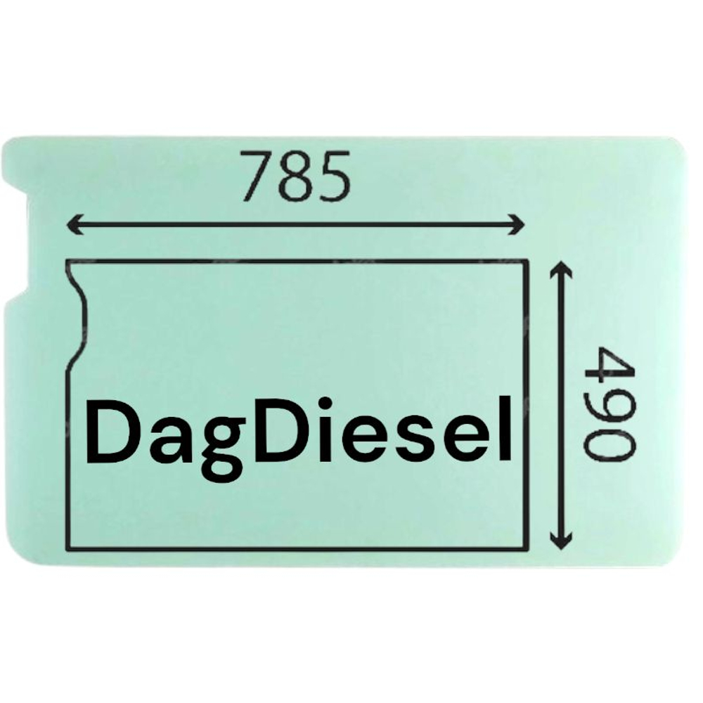 Стекло лобовое нижнее JCB 827/80471