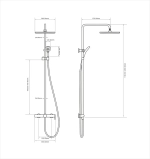 Душевая система Royce Voodoo (RCS-113101CR)