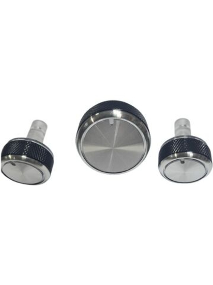 Крутилки печки на Лачетти хром