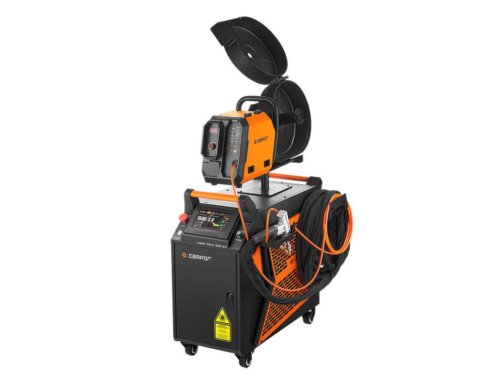 АППАРАТ ДЛЯ РУЧНОЙ ЛАЗЕРНОЙ СВАРКИ, РЕЗКИ И ОЧИСТКИ LASER WELD 1500 3.0
