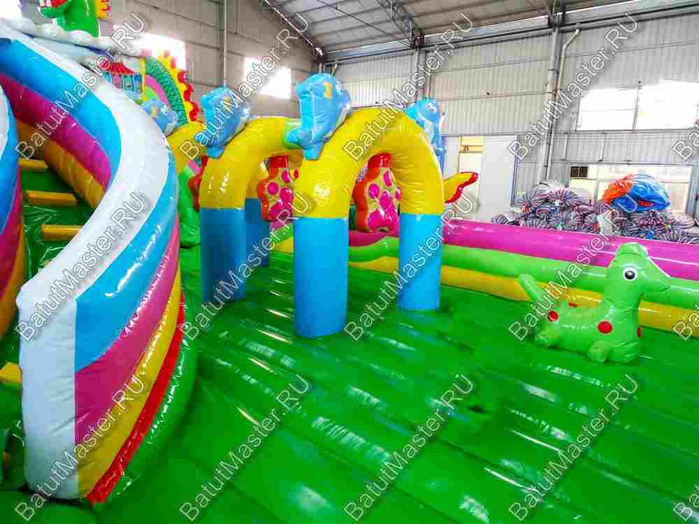 Коммерческий батут "Логово дракона" 14,6*14*7 м