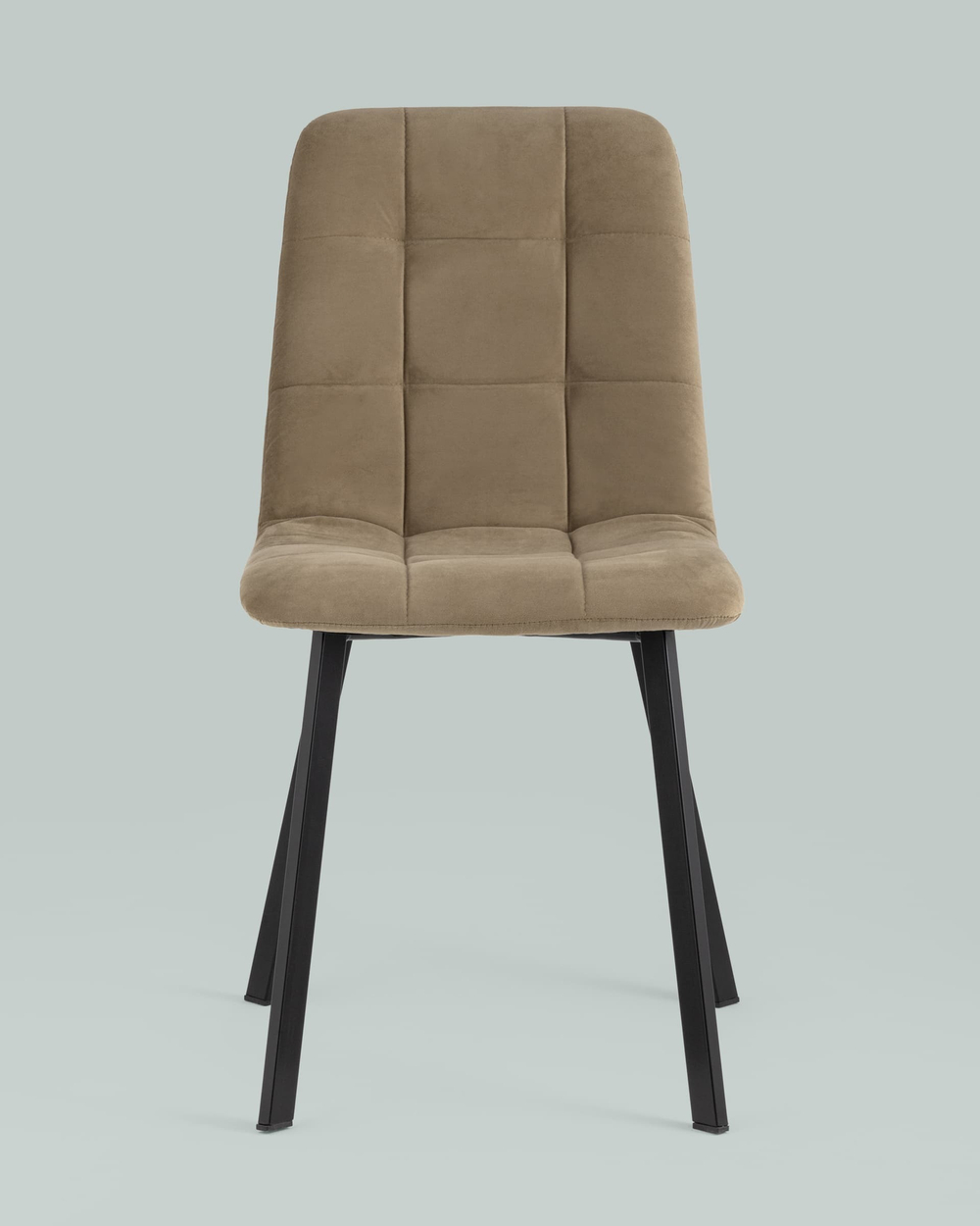 Стул Oliver Square велюр капучино