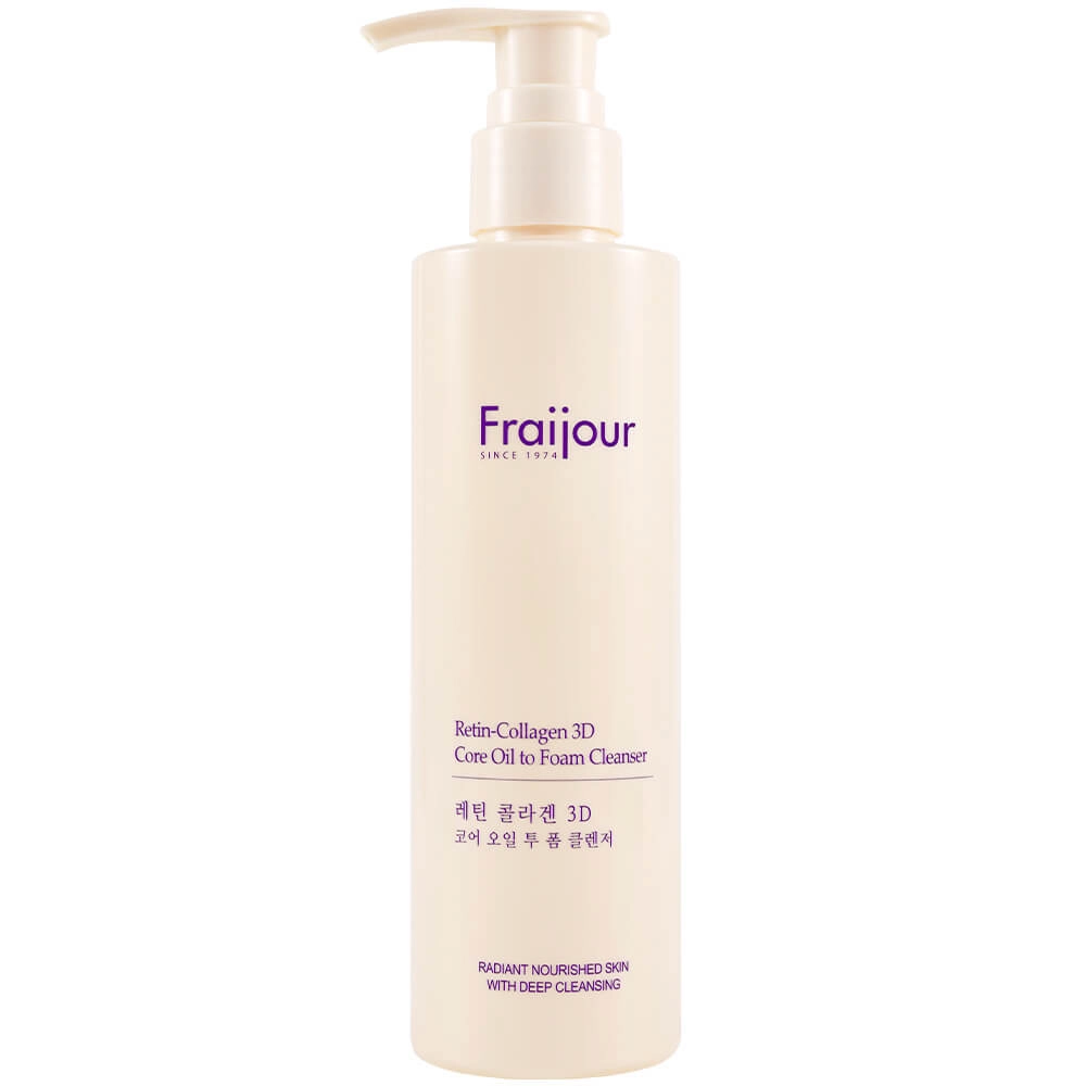 Гидрофильное масло-пенка Fraijour Retin-Collagen Oil to Foam Cleanser 210 мл