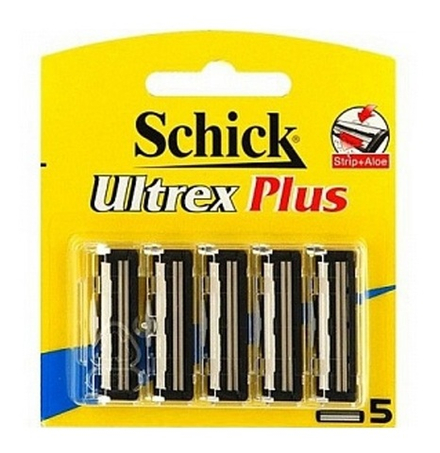 Schick Кассета запасная Ultrex plus, 5 шт