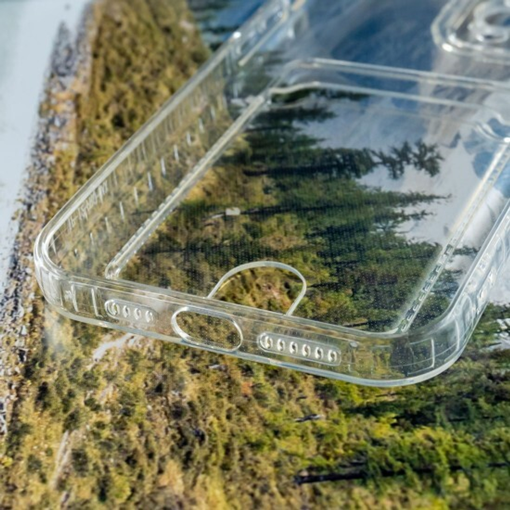 Силиконовый чехол для iPhone 12 Pro Max с карманом для карт, 013019 CM