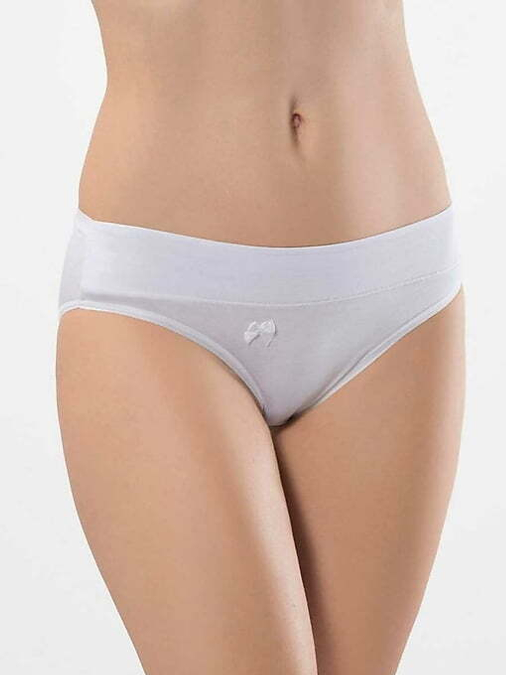 Трусы женские бикини набор из 2-х шт белый