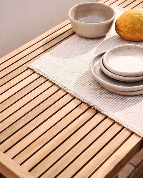 Барный стол Canadell из массива тика 140x70 см