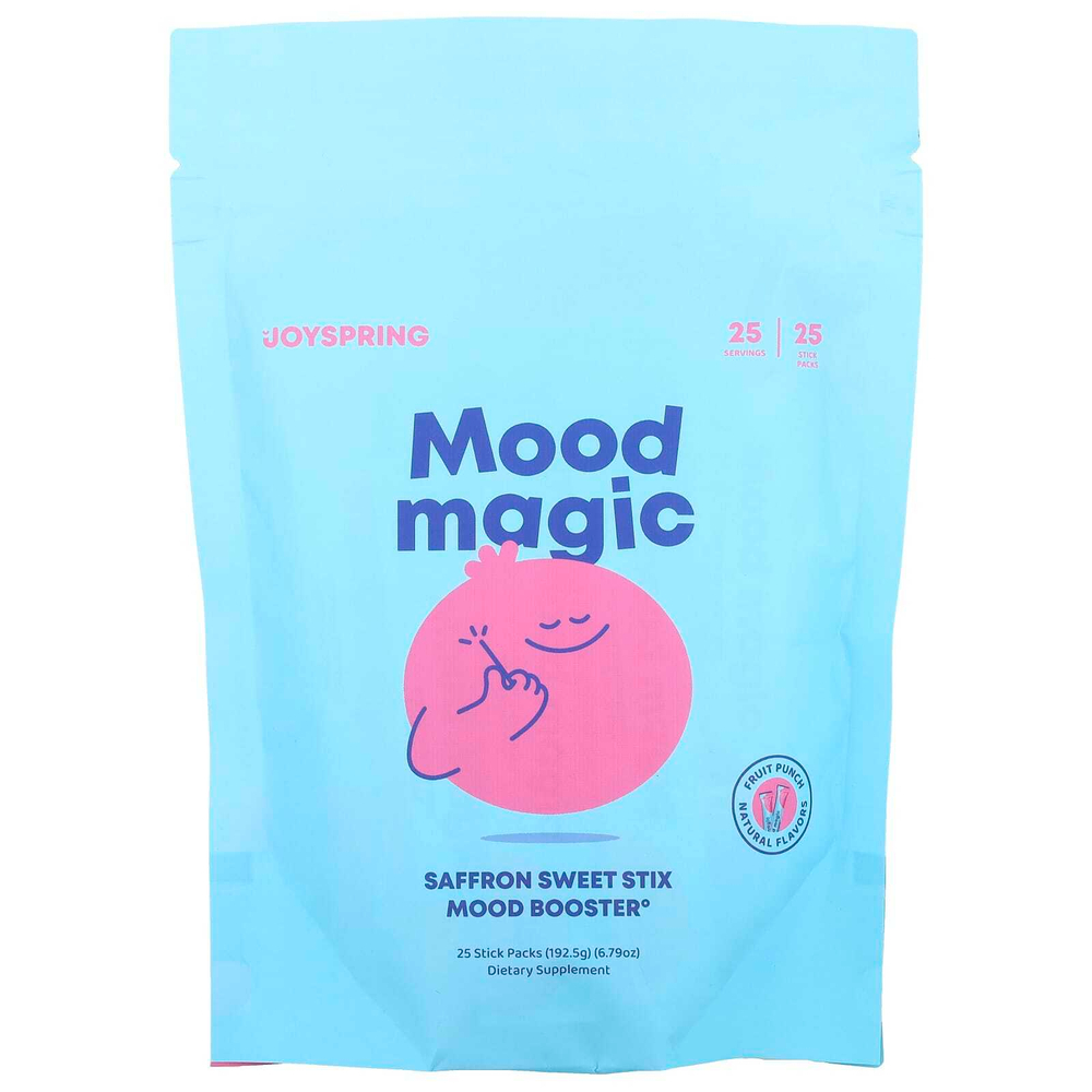 JoySpring, Mood Magic, фруктовый пунш, 25 пакетиков по 7,7 г
