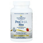 Nordic Naturals, ProDHA Xtra™, с клубникой, 60 капсул