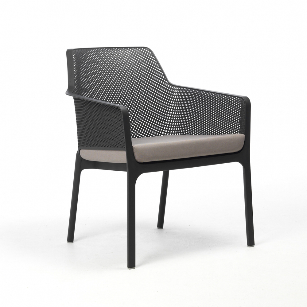 Комплект пластиковой мебели Nardi Net Relax, антрацит