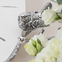 Часы настенные Терра Серебро