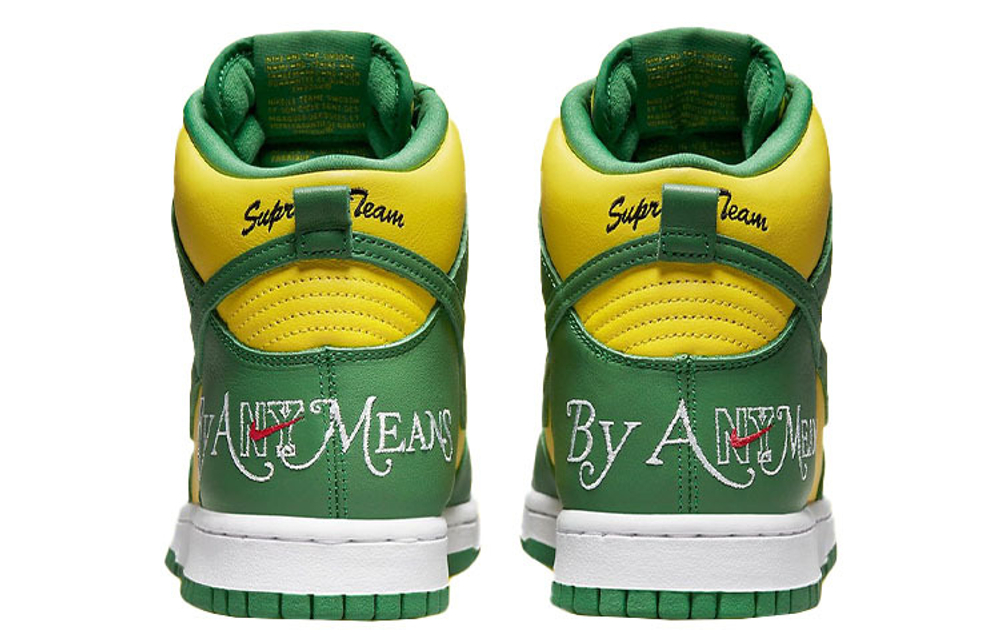 Кроссовки Supreme X Nike Dunk "Brazil"