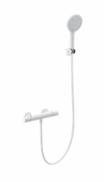Смеситель для душа с термостатом WONZON & WOGHAND INN1, Белый матовый (WW-B3013-A-MW)
