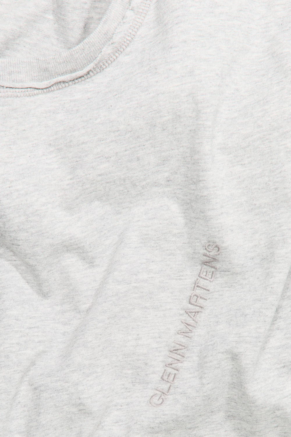 H&M - Glenn Martens Футболка с вышивкой, светло-серый