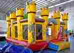 Коммерческий надувной батут "Замок дракона"