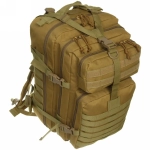 Рюкзак туристический 40л, цвет песочный,D3