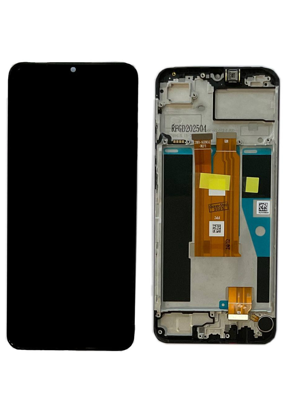 Дисплей для Realme C63 (RMX3939) с тачскрином и рамкой Черный - OR