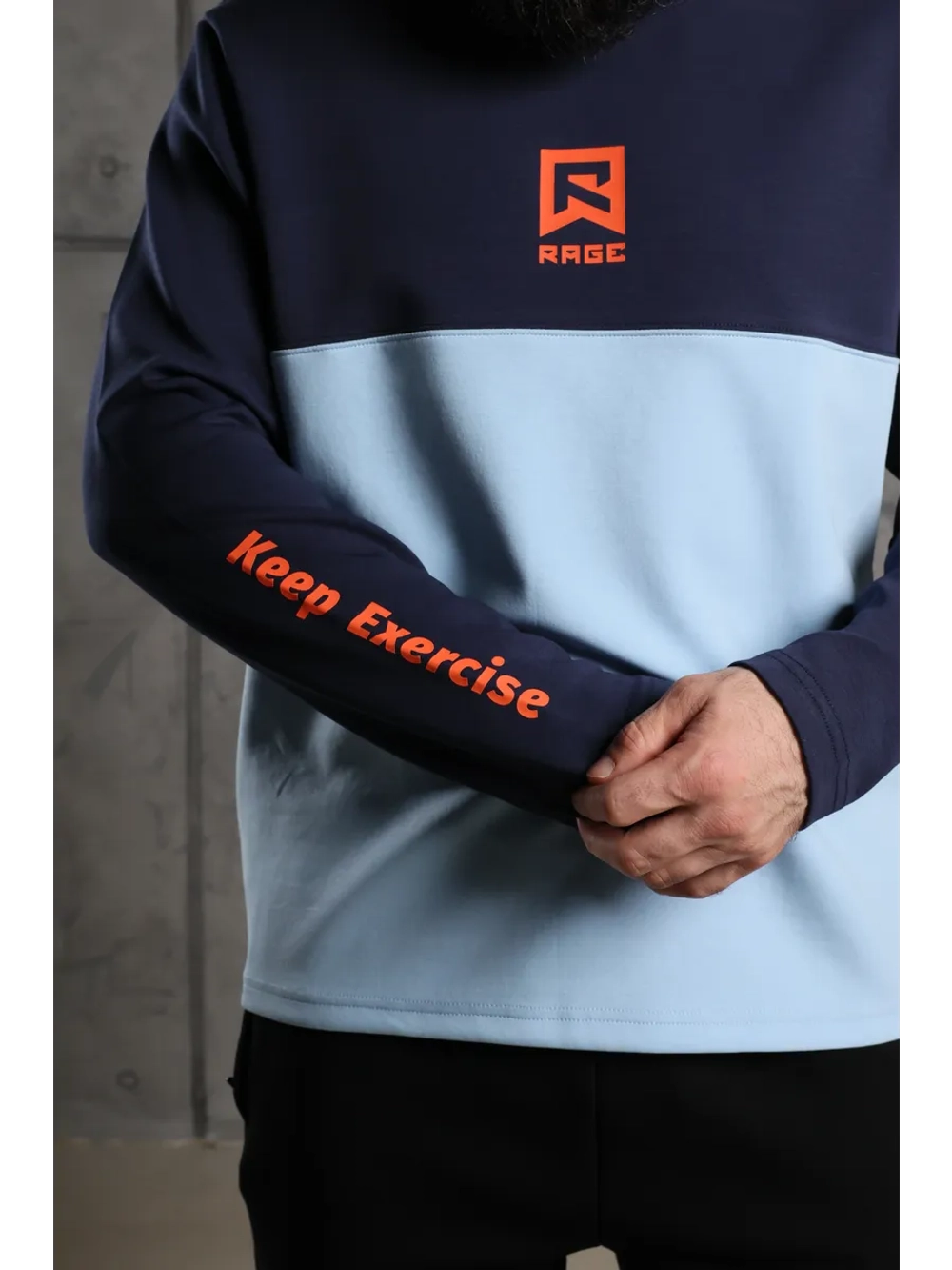 Свитшот без капюшона