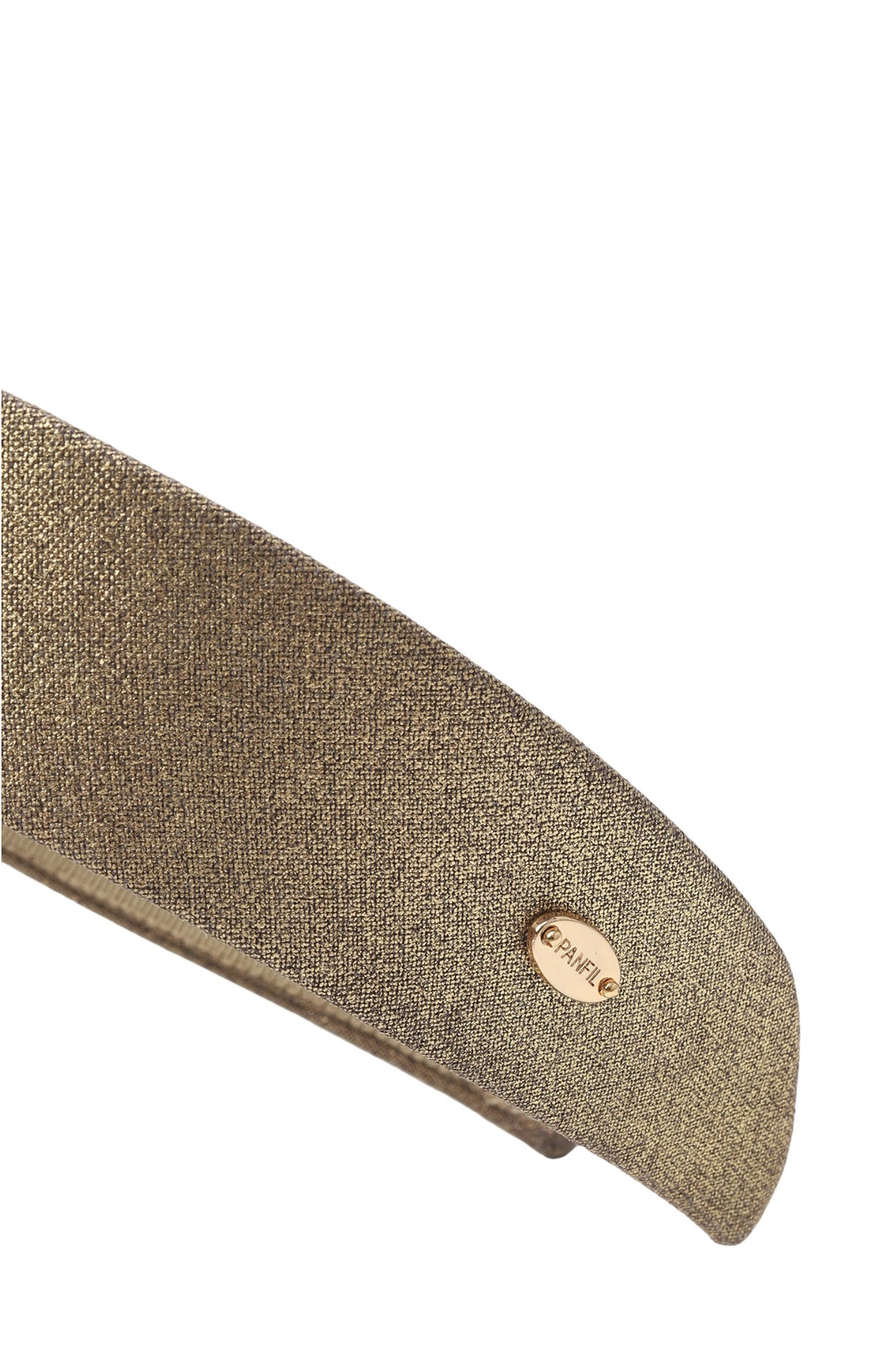 Кокошник из шерсти золотого цвета