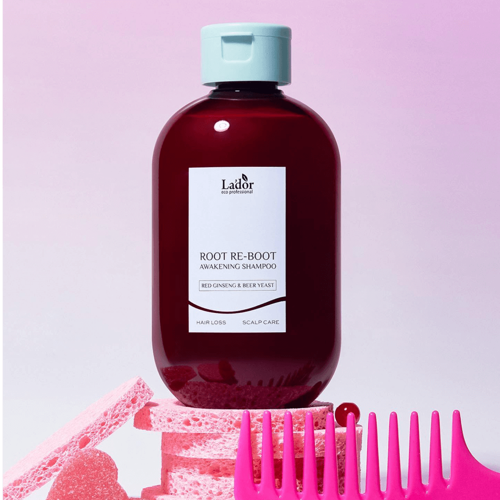 Шампунь с женьшенем для роста волос Lador Root Re-Boot Awakening Shampoo Red Ginseng & Beer Yeast