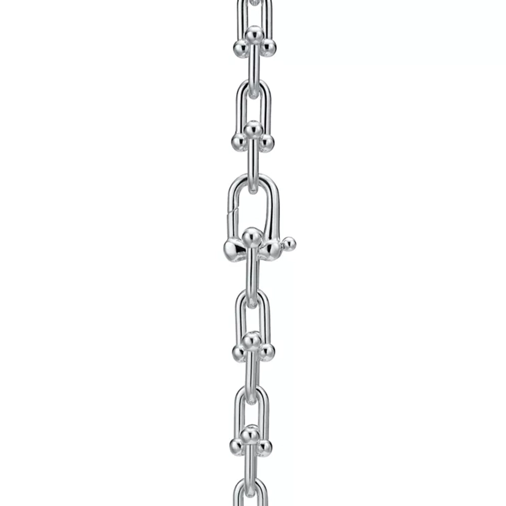 Колье из серебра 925,Tiffany 💠Hard Wear Small Link