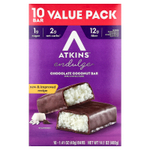 Atkins, Endulge™, шоколадно-кокосовый батончик, 10 батончиков по 40 г (1,41 унции)