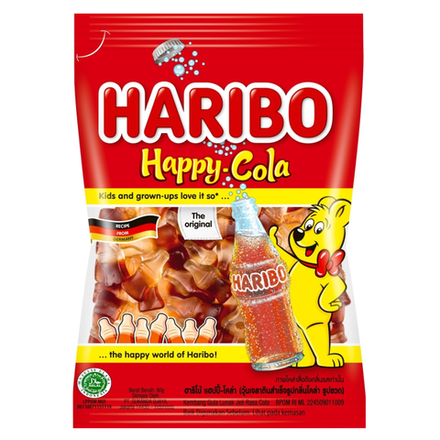 БОНУС Haribo Happy Cola Zourr 80 гр