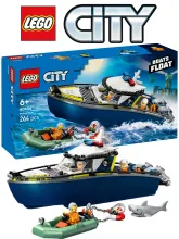 Конструктор City 60456 Погоня на полицейском катере