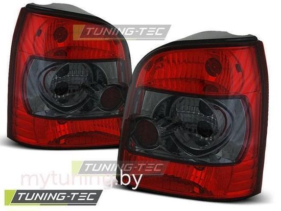 Задние фонари Audi A4 B5 red smoke