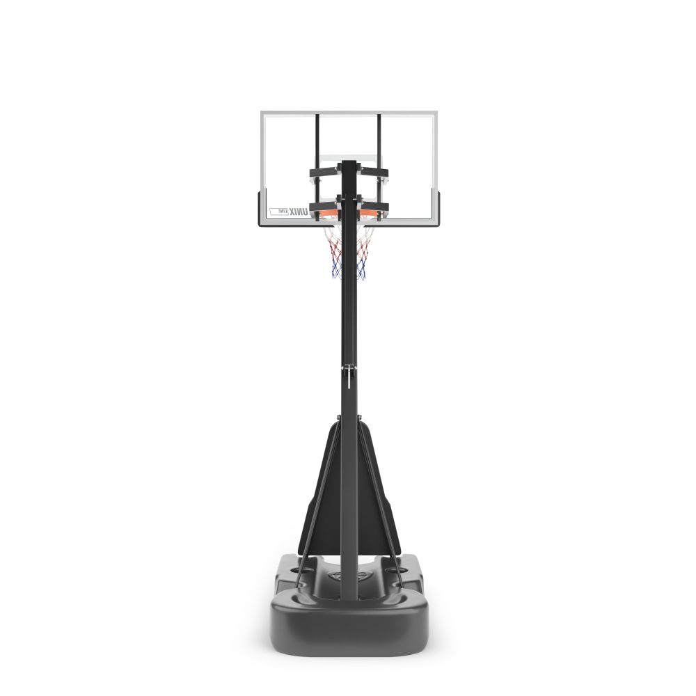 Баскетбольная стойка UNIX Line B-Stand-TG 54x32&quot; R45 H230-305 см