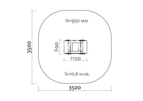 Качели-балансир на пружине “Машинка”