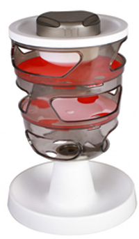 Игрушка-кормушка для кошек, 24х34 см, серый/красный