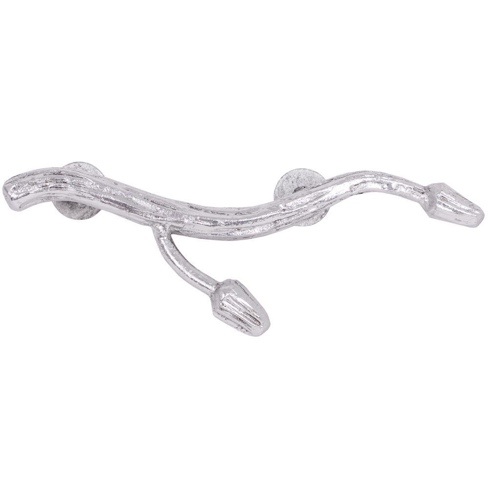 Ручка мебельная Орхидея Симпл 5х14.5см Античное серебро