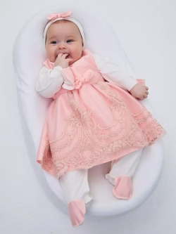 платье для новорожденной на выписку