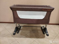 Кроватки Geburt Кроватка коричневая 1 — 9-0173