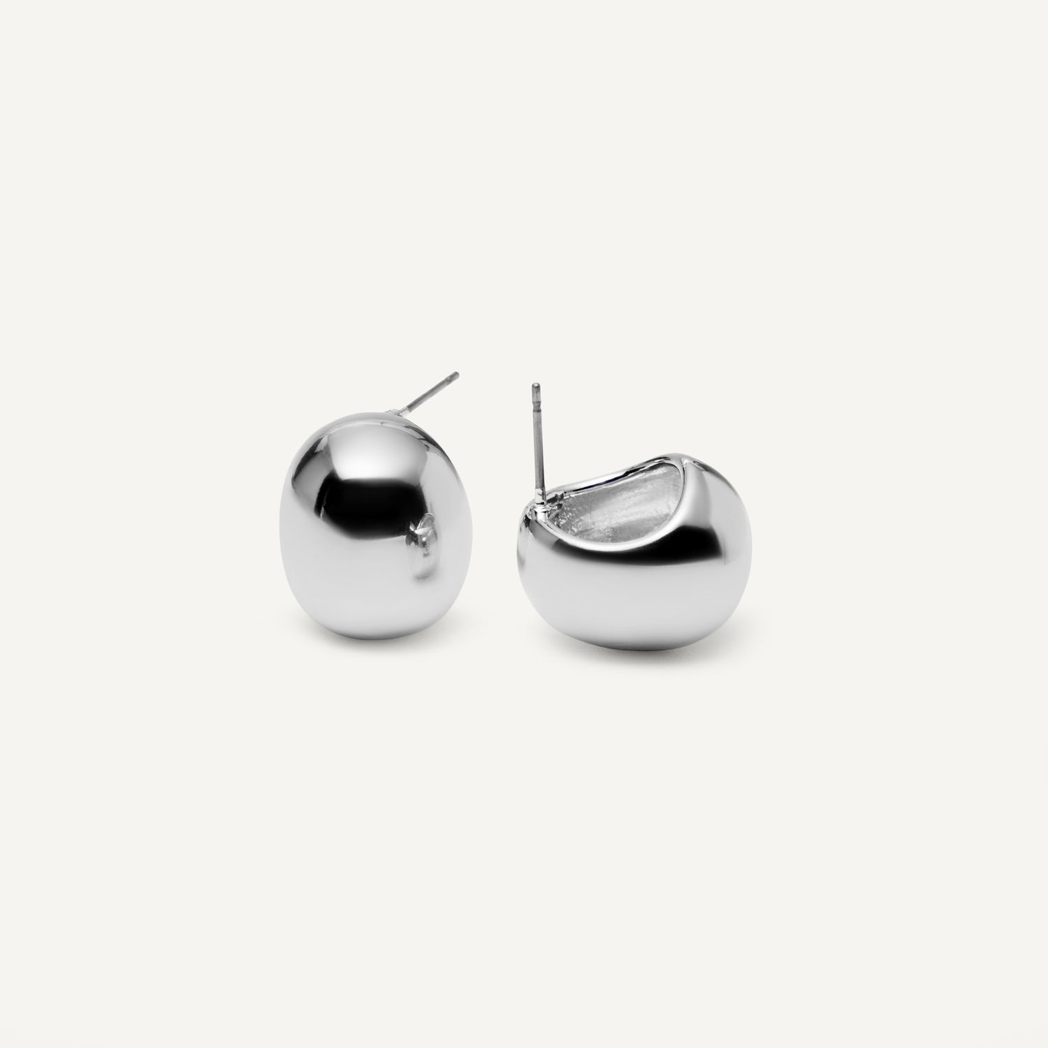 Серьги Zero Earrings – Silver