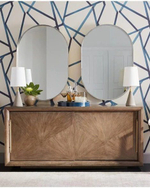 Зеркало в раме "Аманда" silver