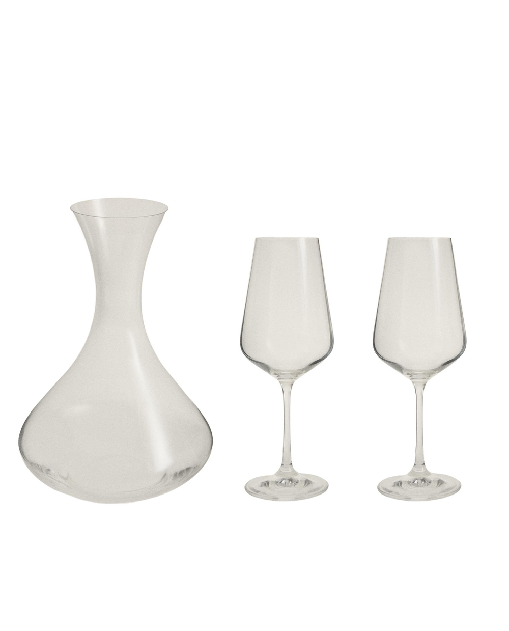 Zara Home кувшин из стекла, цвет прозрачный, 26 см