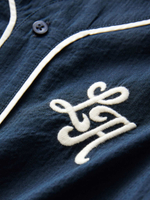 Рубашка в университетском стиле для мальчика Next E32-525, Темно-синий