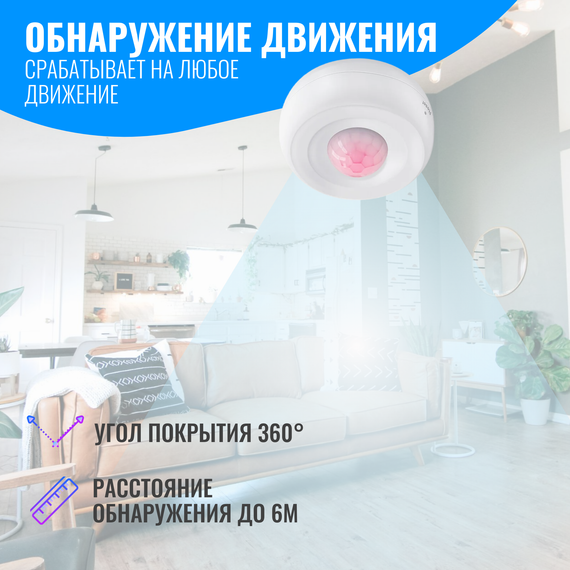 Умный WiFi датчик движения Smart Aura