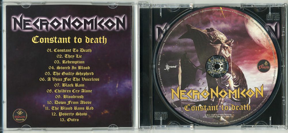 Necronomicon / Constant To Death (RU)(CD)