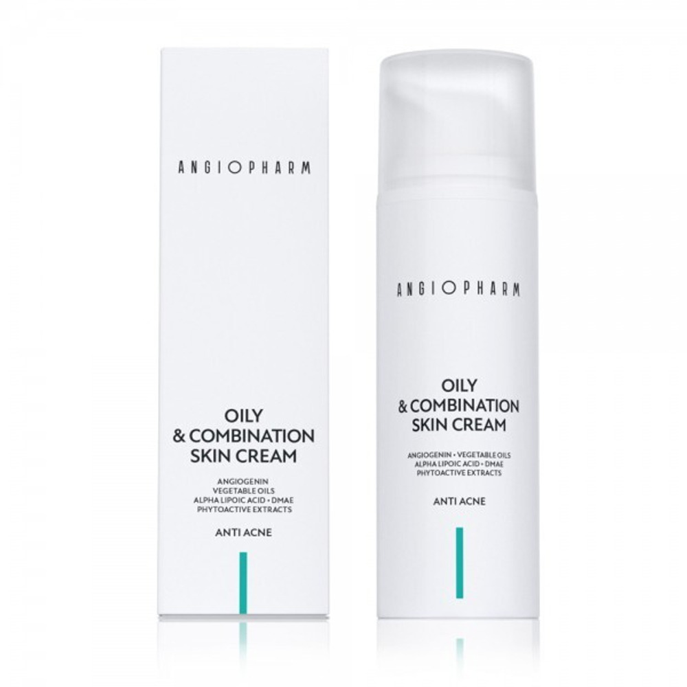 Angiopharm Крем для жирной и Комбинированной кожи 50мл