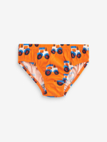 Трусы для мальчика Next N34-152, 10 шт., Синий, Оранжнвый, Серый