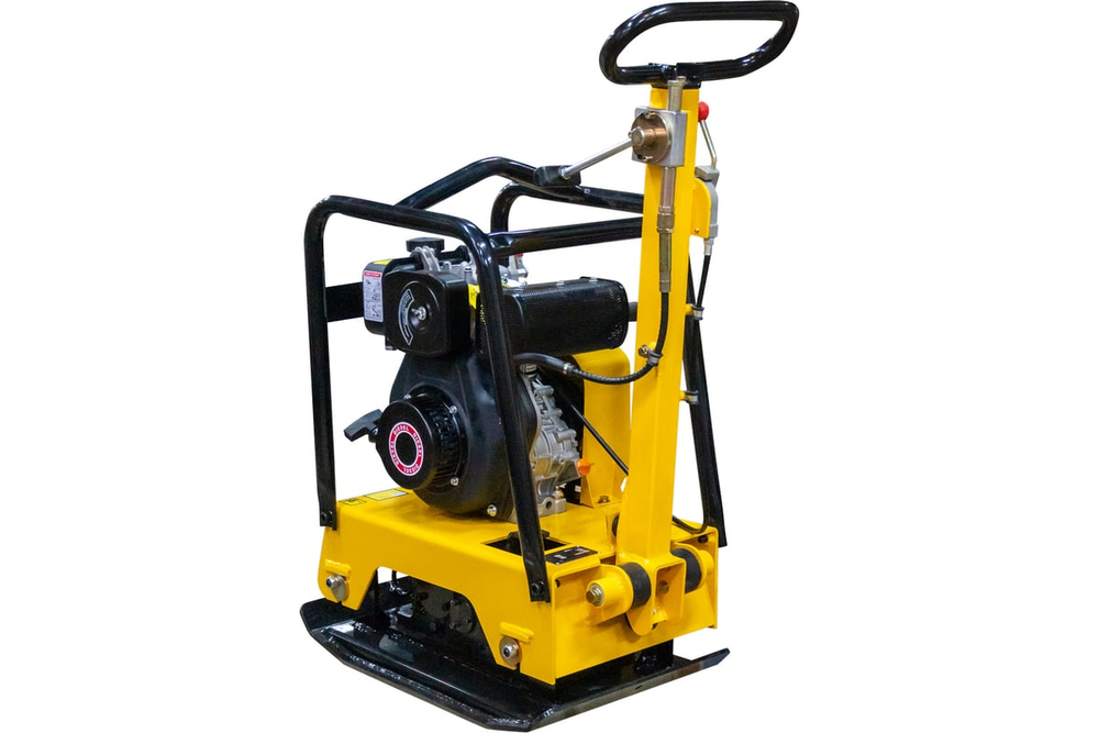 Реверсивная дизельная виброплита Masalta Kama KM173F, MS125-1 ВИБ165