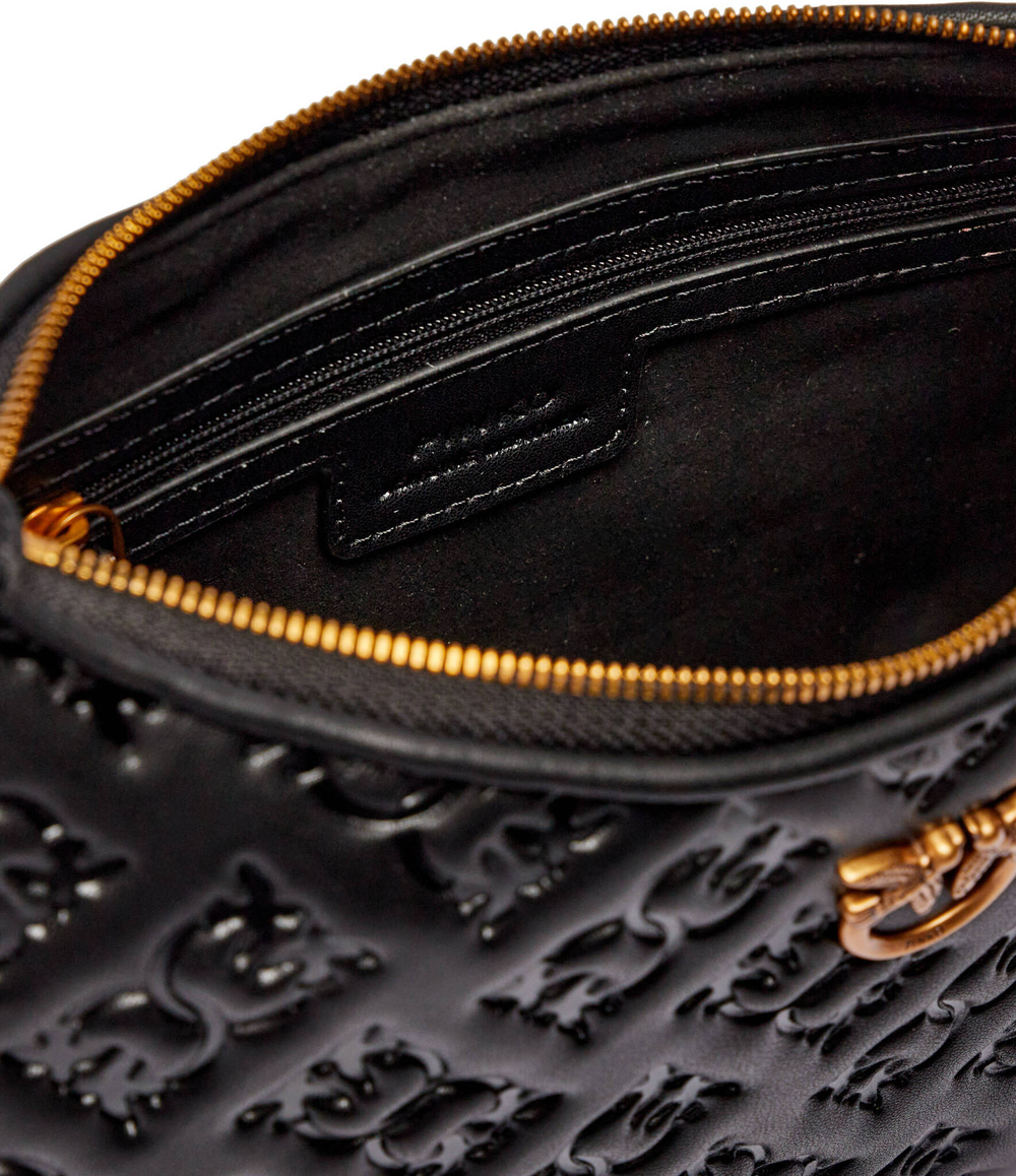 Кожаная сумка хобо HALF MOON MINI Pinko - черный(102790 A1YB)