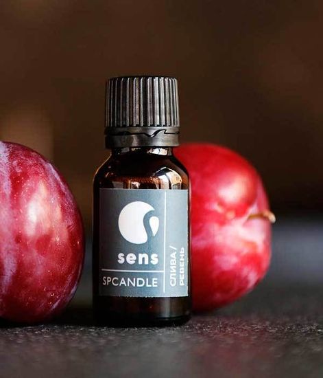 Масло для ультразвукового диффузора Слива и ревень, Sens