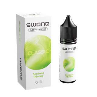 Купить Ароматизатор SWONQ Classic Cluster 15 мл - Зеленое Яблоко