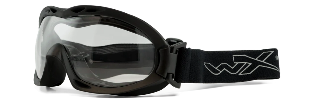 Маска баллистическая WileyX NERVE Smoke/Clear Matte Black Frame