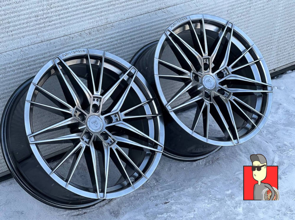 Комплект дисков Brixton Titan Forged TF30 19x8.5/9.5 et30/33 5x120