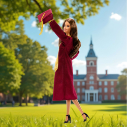 BARBIE Graduation Wishes - Коллекционная кукла Гордая выпускница JJX81